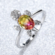 Load image into Gallery viewer, Cute Tortoise Crystal Zircon Ring For Women And Girls