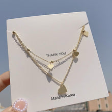 Load image into Gallery viewer, 2021 Titanium Steel Gold Chain Necklace For Women Fashion Collar Jewelry