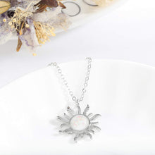 Load image into Gallery viewer, Moon and Sun Layered Necklace Gift for Women