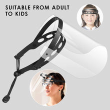 Load image into Gallery viewer, Anti-Fog Lightweight Adjustable Face Shields(2/4/6Pcs)