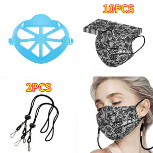 New Adjustable 3D Mask Bracket Breathing Smoothly(5PCS)