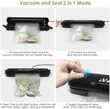 Load image into Gallery viewer, New Upgrade Automatic Vacuum Sealer Machine, Dry &amp; Moist Food Modes