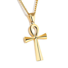 Load image into Gallery viewer, Ankh Egyptian Necklace Symbol Of Life For Women Men