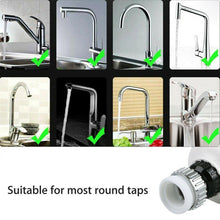 Load image into Gallery viewer, Flexible Water Saving Faucet - 360°Rotation