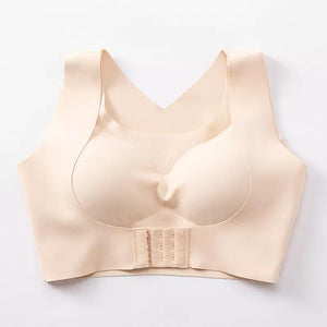 Seamless Front Buckle Support Bra