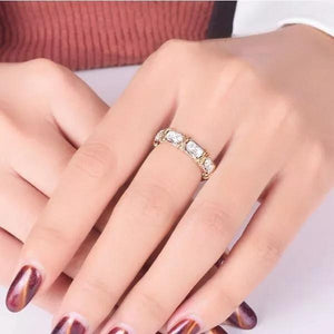 WOMEN'S COPPER CROSS RING