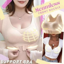 Load image into Gallery viewer, Seamless Front Buckle Support Bra