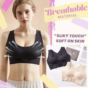 4-in-1 Multifunctional Seamless Support Bustiers and Front Buckle Support Bra