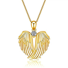 Load image into Gallery viewer, Women Love Heart Shaped Wings Necklace