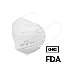 Load image into Gallery viewer, KN95 Masks, (FDA Registered) Face Mask for at least 95% filtration efficiency against non-oil-based particles and aerosols