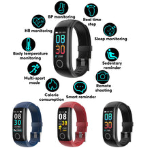 Load image into Gallery viewer, Top Fitness Tracker Body Temperature Smart Watch