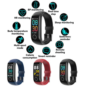 Top Fitness Tracker Body Temperature Smart Watch