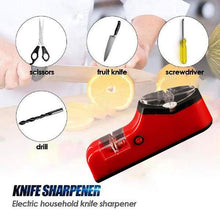 Load image into Gallery viewer, New Upgrade Portable USB Multifunctional Electric Knife Sharpener