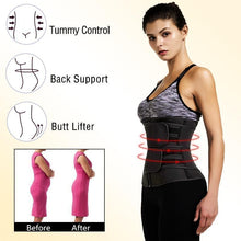 Load image into Gallery viewer, Women Waist Trainer (Sauna Sweat Faja)