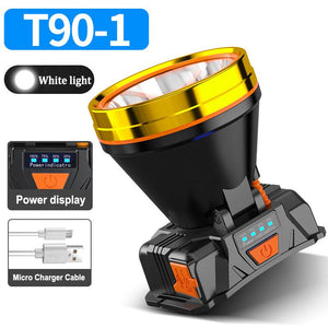 High Lumen LED Charge Head Light