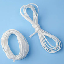 Load image into Gallery viewer, 3.5mm Flat Elastic Mask Strap String/Soft EarTie Rope(50 yards)